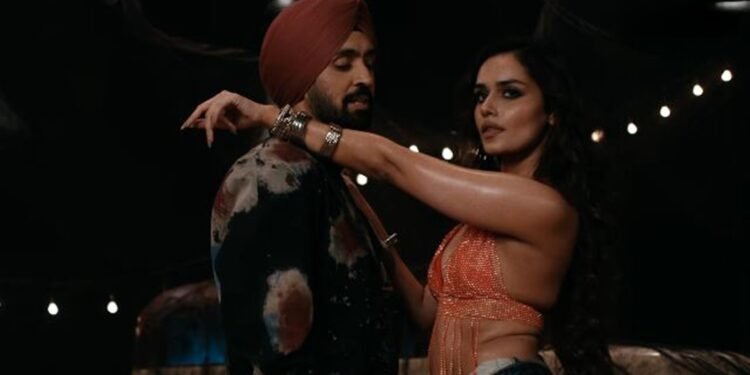 Diljit Dosanjh Drops ‘Kufar’ Featuring Manushi Chhillar — A Stunning Visual From His Album Aura